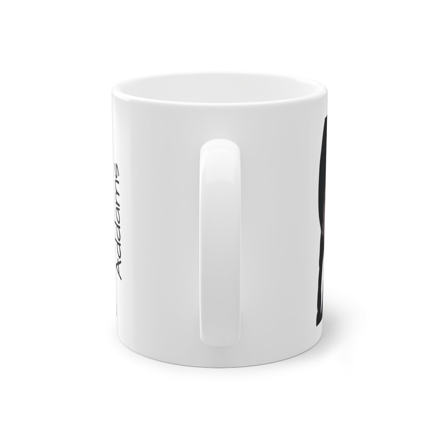 Tazza Wednesday Addams Portrait Mug — Gothic Retro Character Coffee Cup