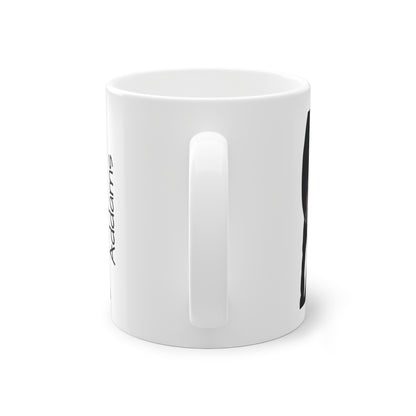 Tazza Wednesday Addams Portrait Mug — Gothic Retro Character Coffee Cup