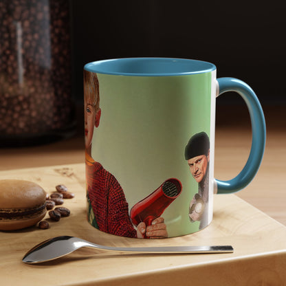 Tazza Mamma ho perso l'aereo -Home Alone Movie Mug — Macaulay Culkin Kevin & Wet Bandits Holiday Coffee Mug (11/15oz)