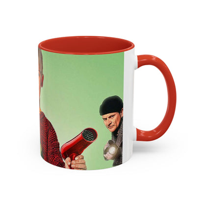 Tazza Mamma ho perso l'aereo -Home Alone Movie Mug — Macaulay Culkin Kevin & Wet Bandits Holiday Coffee Mug (11/15oz)
