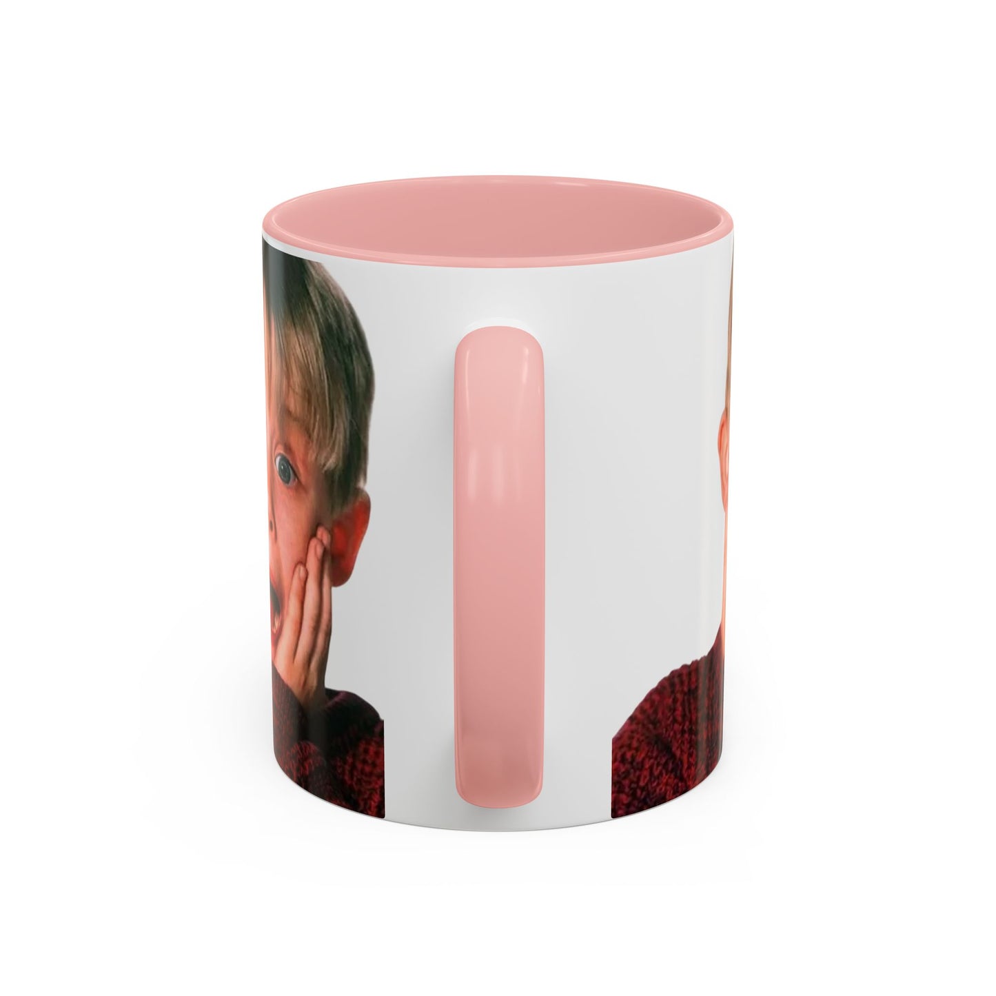 Tazza KEVIN - Home Alone Inspired Accent Coffee Mug — Funny Kid Surprise Face (11/15 oz)