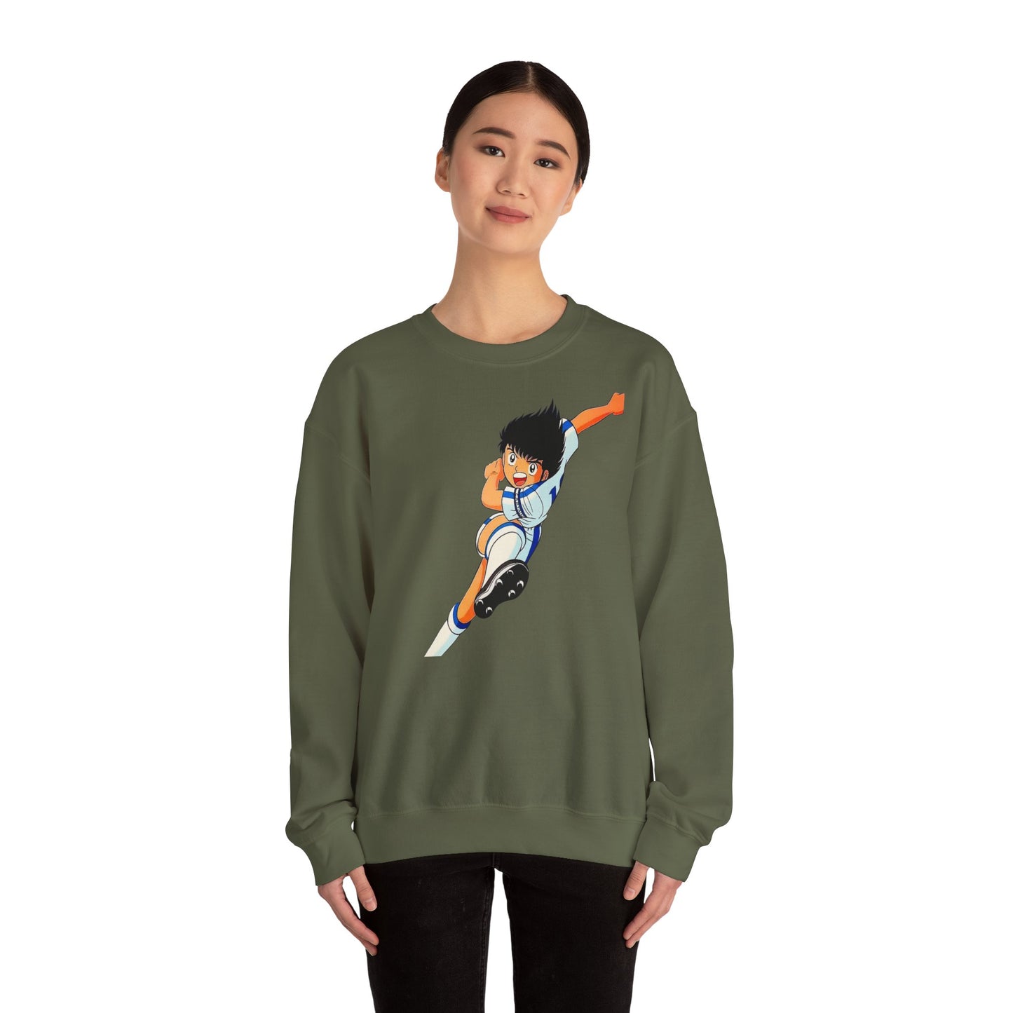 FELPA HOLLY Soccer Kick Crewneck Sweatshirt