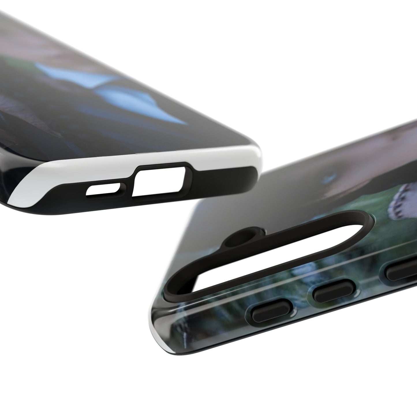 Mercoledì - Gothic Schoolgirl Phone Case — Dark Portrait Protective Tough Case