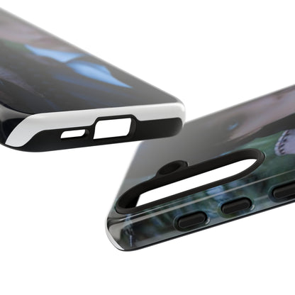 Mercoledì - Gothic Schoolgirl Phone Case — Dark Portrait Protective Tough Case