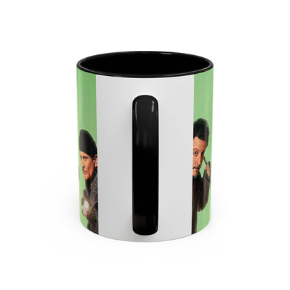 Tazza Mamma ho perso l'aereo -Home Alone Movie Mug — Macaulay Culkin Kevin & Wet Bandits Holiday Coffee Mug (11/15oz)
