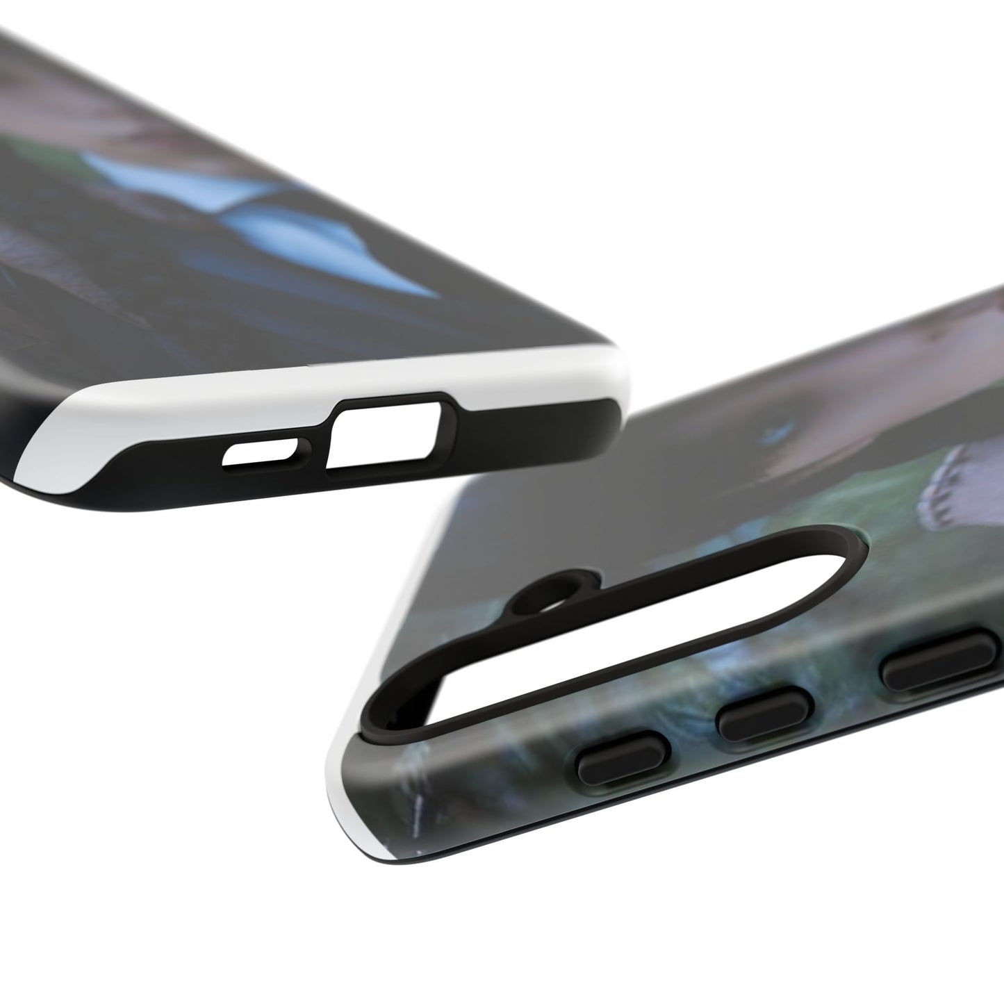 Mercoledì - Gothic Schoolgirl Phone Case — Dark Portrait Protective Tough Case