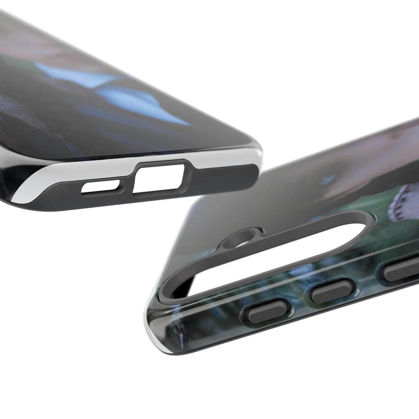 Mercoledì - Gothic Schoolgirl Phone Case — Dark Portrait Protective Tough Case