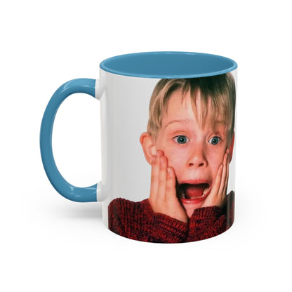 Tazza KEVIN - Home Alone Inspired Accent Coffee Mug — Funny Kid Surprise Face (11/15 oz)