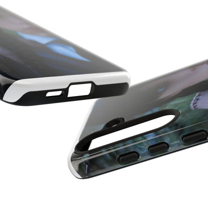 Mercoledì - Gothic Schoolgirl Phone Case — Dark Portrait Protective Tough Case