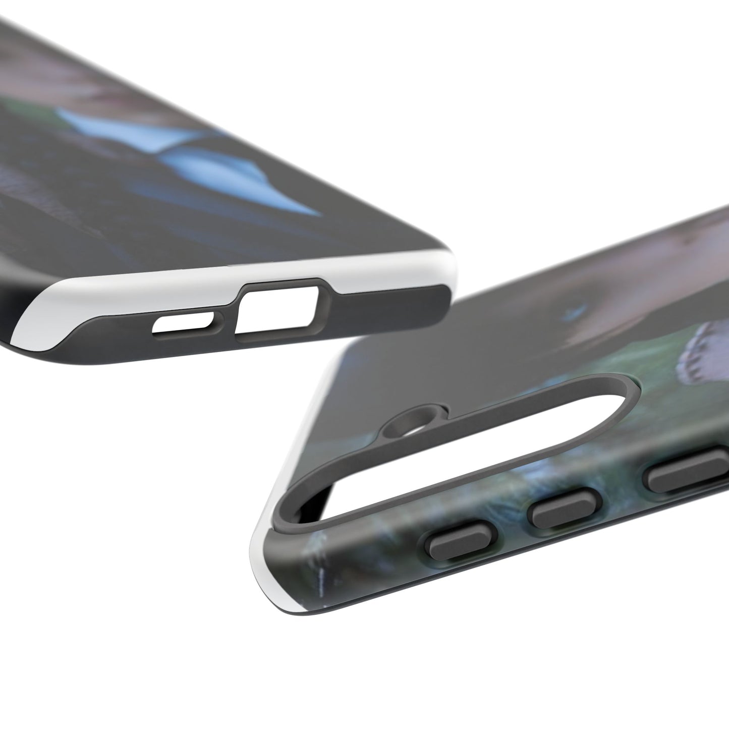 Mercoledì - Gothic Schoolgirl Phone Case — Dark Portrait Protective Tough Case