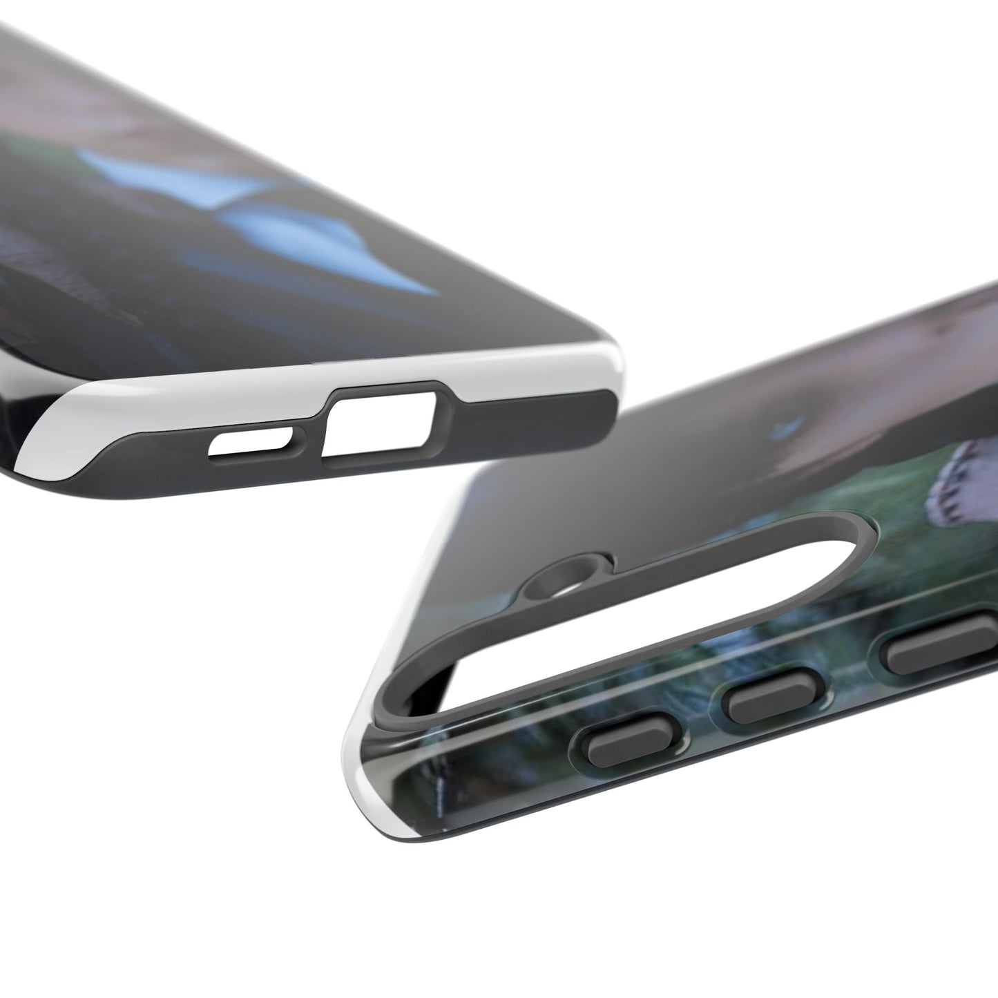 Mercoledì - Gothic Schoolgirl Phone Case — Dark Portrait Protective Tough Case